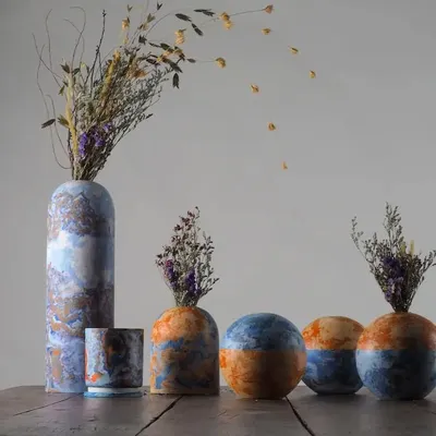 Decorative objects - Upcycled Vase & Sculpture - 103PAPER SHOP