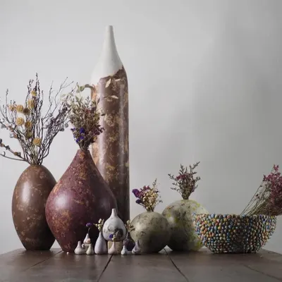 Objets de décoration - Upcycled Vase & Sculpture - 103PAPER SHOP