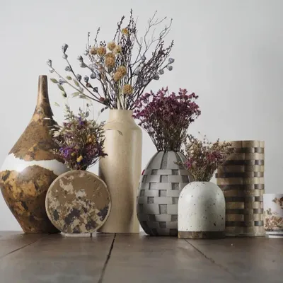 Decorative objects - Upcycled Vase & Sculpture - 103PAPER SHOP