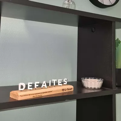 Objets de décoration - Digraphe Défaites / Victoire - LE DIGRAPHE