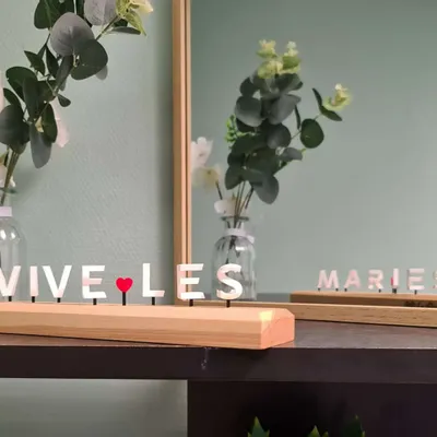 Decorative objects - Digraphe Vive Les Mariés - LE DIGRAPHE