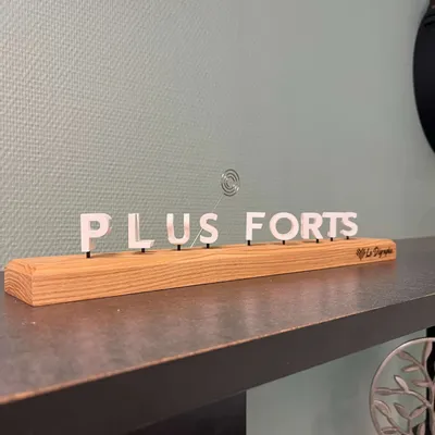 Sculptures, statuettes et miniatures - Digraphe Plus forts - Ensemble - LE DIGRAPHE