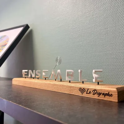 Sculptures, statuettes and miniatures - Digraphe Plus forts - Ensemble - LE DIGRAPHE