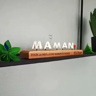 Sculptures, statuettes and miniatures - MAMAN - AMOUR - LE DIGRAPHE