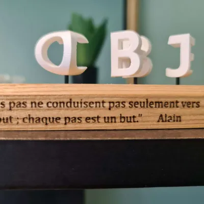 Sculptures, statuettes and miniatures - Objectif - Chemin - LE DIGRAPHE