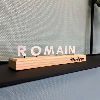 Sculptures, statuettes et miniatures - 5 ans : Digraphe noces de Bois - LE DIGRAPHE