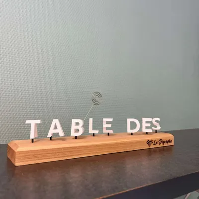 Cadeaux - Digraphe Table des - mariés - LE DIGRAPHE