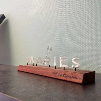 Objets design - Digraphe Vive les - mariés - LE DIGRAPHE