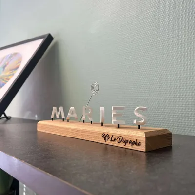 Design objects - Digraphe Table des - mariés - LE DIGRAPHE