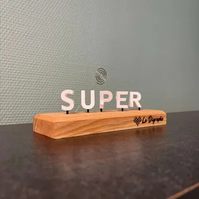 Cadeaux - Digraphe Super - Papa - LE DIGRAPHE
