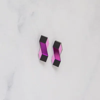 Jewelry - Cube Earrings – Bold, Playful & instantly appealing - PAMELA COROMOTO