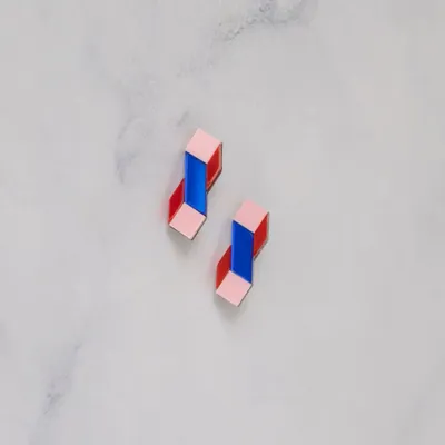Jewelry - Cube Earrings – Bold, Playful & instantly appealing - PAMELA COROMOTO