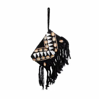 Pochettes - La pochette en macramé - noire - BAZAR BIZAR LIVING