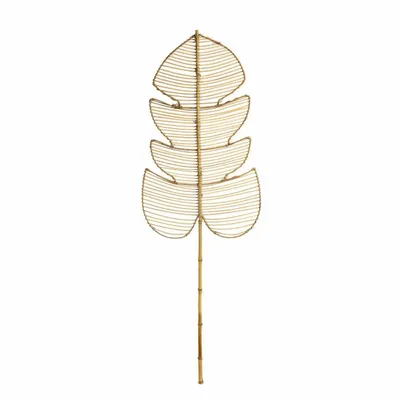 Decorative objects - The Rattan Monstera - Natural - BAZAR BIZAR LIVING