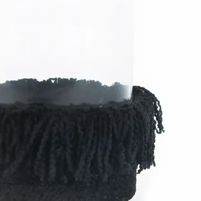 Bougeoirs et photophores  - Bougeoir Oh My Gee, velours noir, L - BAZAR BIZAR LIVING