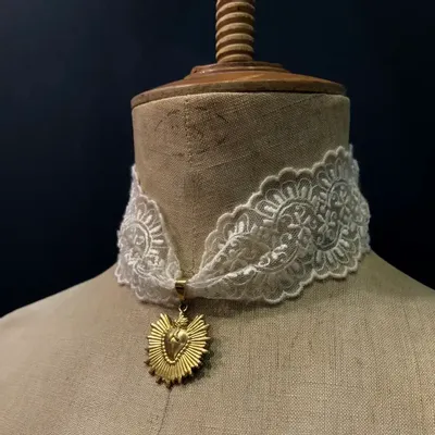 Jewelry - Necklace Benvolio - Choker Lace - FASCINATO