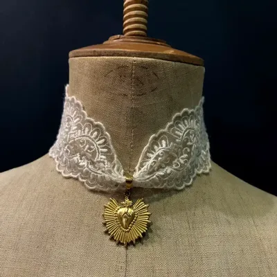 Jewelry - Necklace Benvolio - Choker Lace - FASCINATO