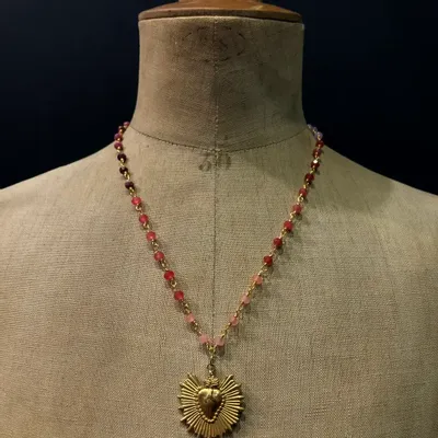 Jewelry - Necklace Benvolio - Pink Pearls - FASCINATO