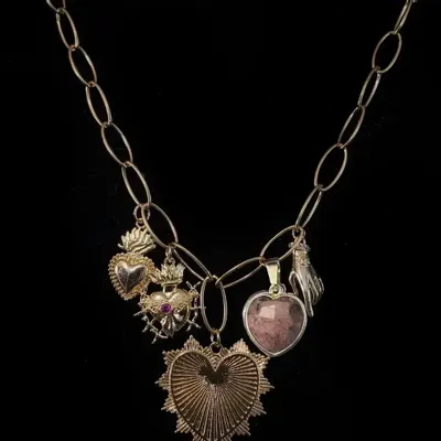 Jewelry - Necklace Burning Love - Gold Plated - FASCINATO