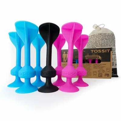 Toys - TOSSIT Suction Dart Game – Pink & Blue – Starter Pack - TOSSIT