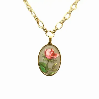 Bijoux - Collier Rosa Rosae - Chaine L - FASCINATO