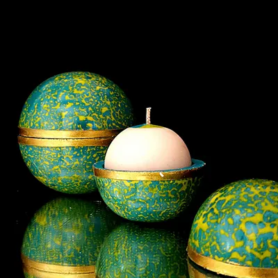 Gifts - Candle\" Bollywood\” Green tea - PONPON CURIOSITAS