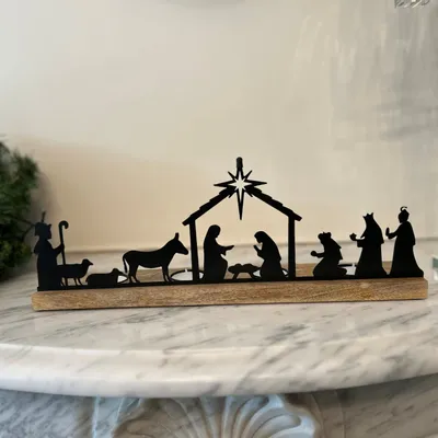 Decorative objects - Advent crib - LA COMMANDERIE