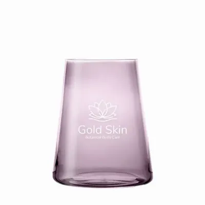 Verres - Vida Verre coloré à cocktails Verbe avec gravure - 1 pièce 380 ml - PEKALLA CRISTAL GLASS