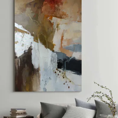 Aménagements pour bureau - «Impression» Série de peintures abstraites texturées faites à la main - MATISS ART STUDIO