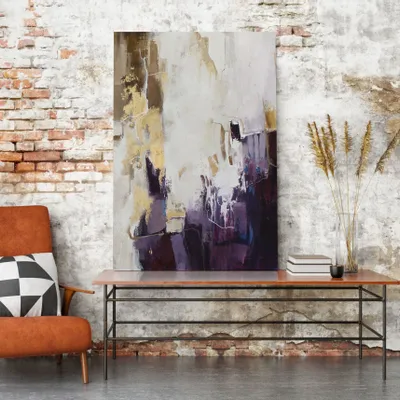 Aménagements pour bureau - « Bloom » Série de peintures abstraites texturées faites à la main - MATISS ART STUDIO