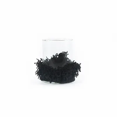 Candlesticks and candle holders - The Oh My Gee Candle Holder - Black Velvet - M - BAZAR BIZAR LIVING