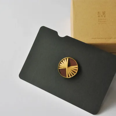 Broches - Bamboo accessories - TAIWAN CRAFTS & DESIGN