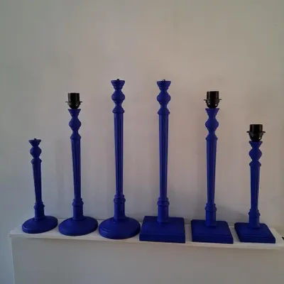 Table lamps - Blue lamp - CÔTE OUEST DÉCO - PRO