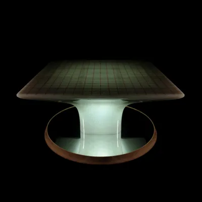 Floor lamps - Torus Mirror Chessboard Lamp Table - KEIMFLECK