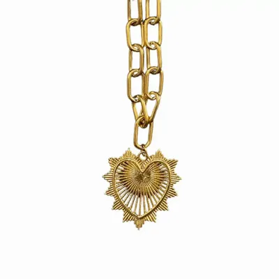 Jewelry - Necklace Corazon - Gold Plated - FASCINATO