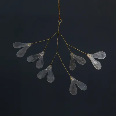 Autres décorations de Noël - Le gui taille le capiz - KINTA