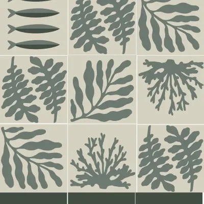 Faience tiles - Mer Collection by Mr & Mrs Clynk - ILOT COLOMBO