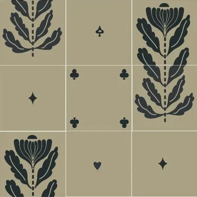 Crédence - La collection Terre de Mr & Mrs Clynk - Carreaux de Ciment - ILOT COLOMBO