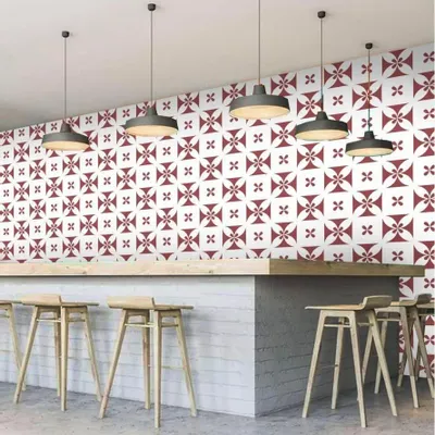 Carreaux de ciment - Collection Fragments de Sri Lanka par Muse by Seshani et Kalai by D - ILOT COLOMBO