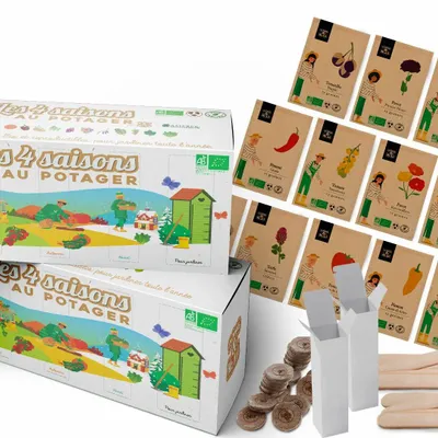 Garden accessories - 4 Seasons Calendar - DR. JONQUILLE & MR. AIL