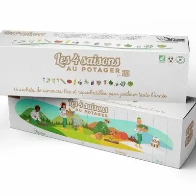 Accessoires de jardinage - Calendrier 4 Saisons - DR. JONQUILLE & MR. AIL