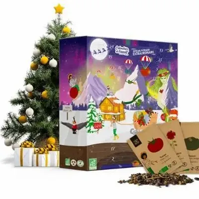 Accessoires de jardinage - Calendrier de l'Avent Spécial Potager Extraordinaire - DR. JONQUILLE & MR. AIL
