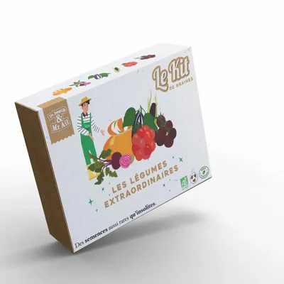Accessoires de jardinage - Kits de jardinage thématiques clé en main - DR. JONQUILLE & MR. AIL