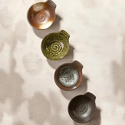 Platter and bowls - Tonsui Dip Bowl - NISHIKIDÔRI