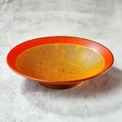 Everyday plates - Kushime membachi plate 27 CM - NISHIKIDÔRI