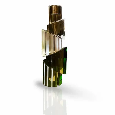 Crystal ware - All' Eden Handmade Crystal Candlestick - ARCAICO