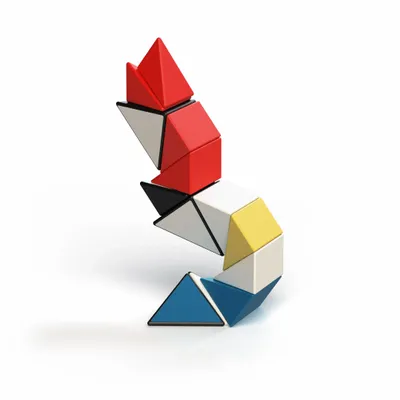 Toys - Magnetic Blocks "The Style" - TRIDO