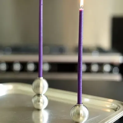 Decorative objects - Stainless Steel Sphere Candle Holder - MAISON PECHAVY