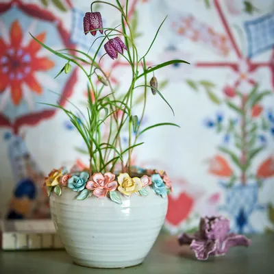 Pottery - Eanna Flowerpot, Rose, Stoneware - BLOOMINGVILLE MULTIBRAND HOUSE