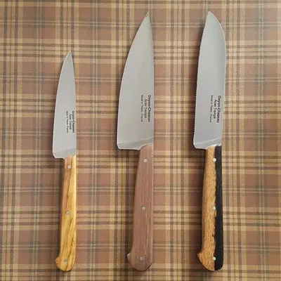 Ustensiles de cuisine - Couteaux Le P'tit tradi, Le Grand Tradi et Le Happy Tradi - GOYON - CHAZEAU COUTELLERIE